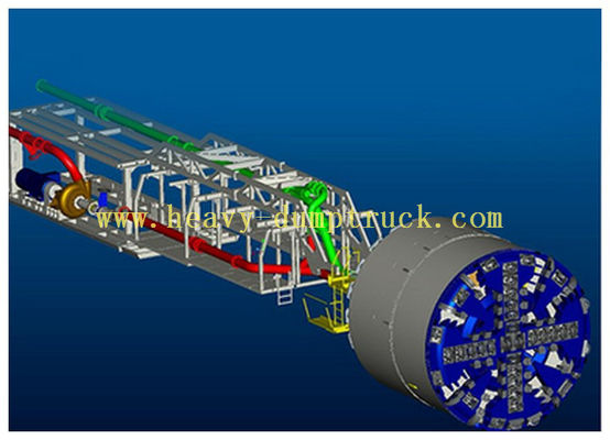 Китай Slurry TBM используемый для поддержания давления земли и воды балансирует на стороне тоннеля поставщик